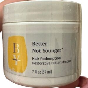 Better Not Younger Hair Redemption Restorative Butter Masque Mask 2Oz Sealed New
